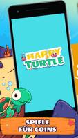 A Happy Turtle Plakat