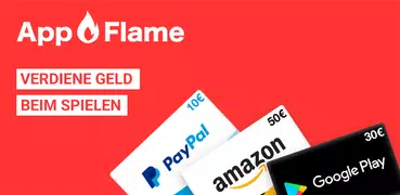 App Flame - Spiele & Geld