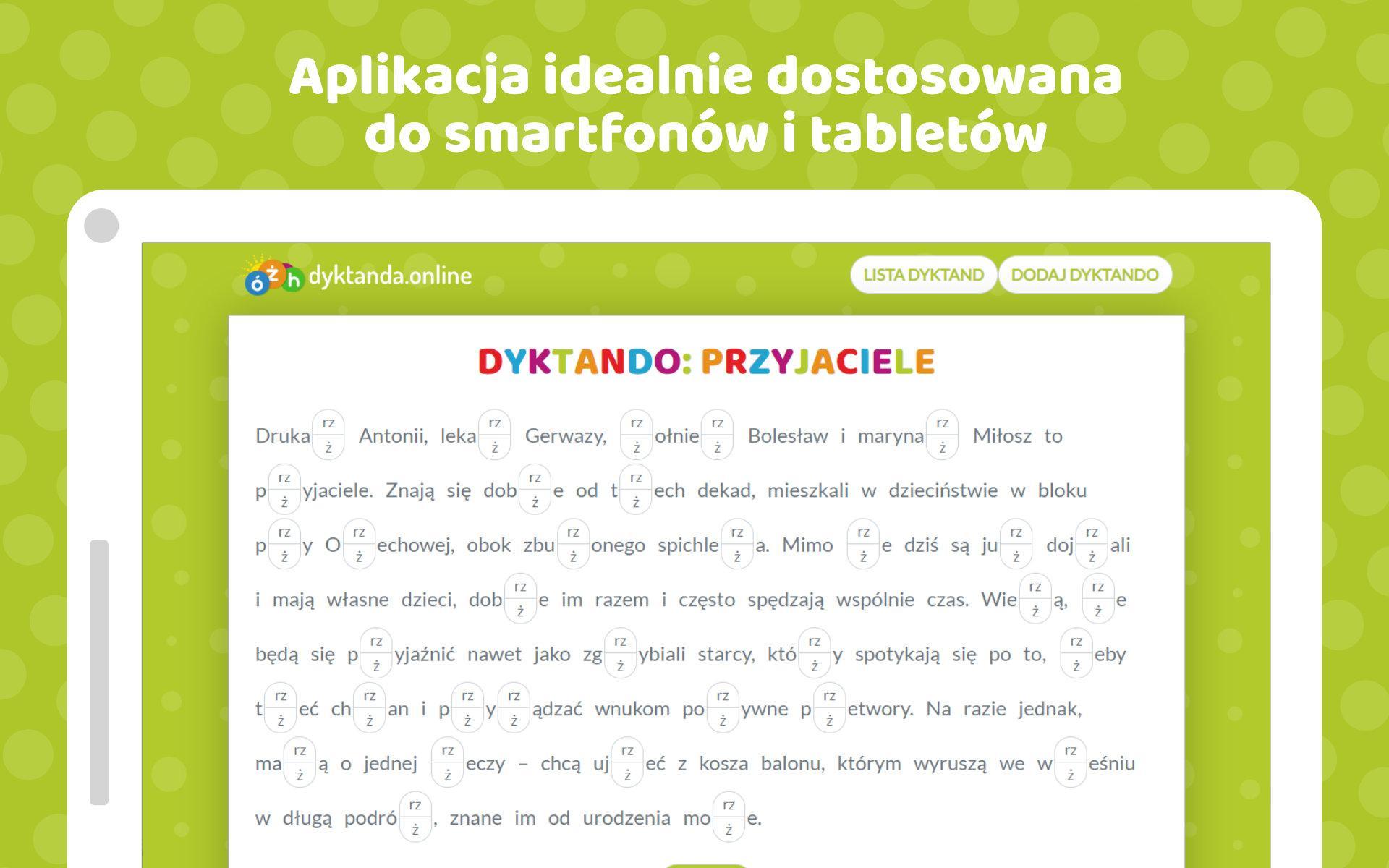 Dyktando Klasa 5 Wszystkie Zasady dyktanda klasa 5 online - DYKTANDA online i do wydruku - Uzupełnianki