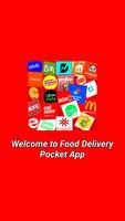 Food Delivery Pocket App ポスター