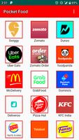 Food Delivery Pocket App スクリーンショット 1