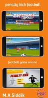 penalty kick football game online : football game Affiche