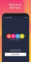 Math quiz earn money-poster