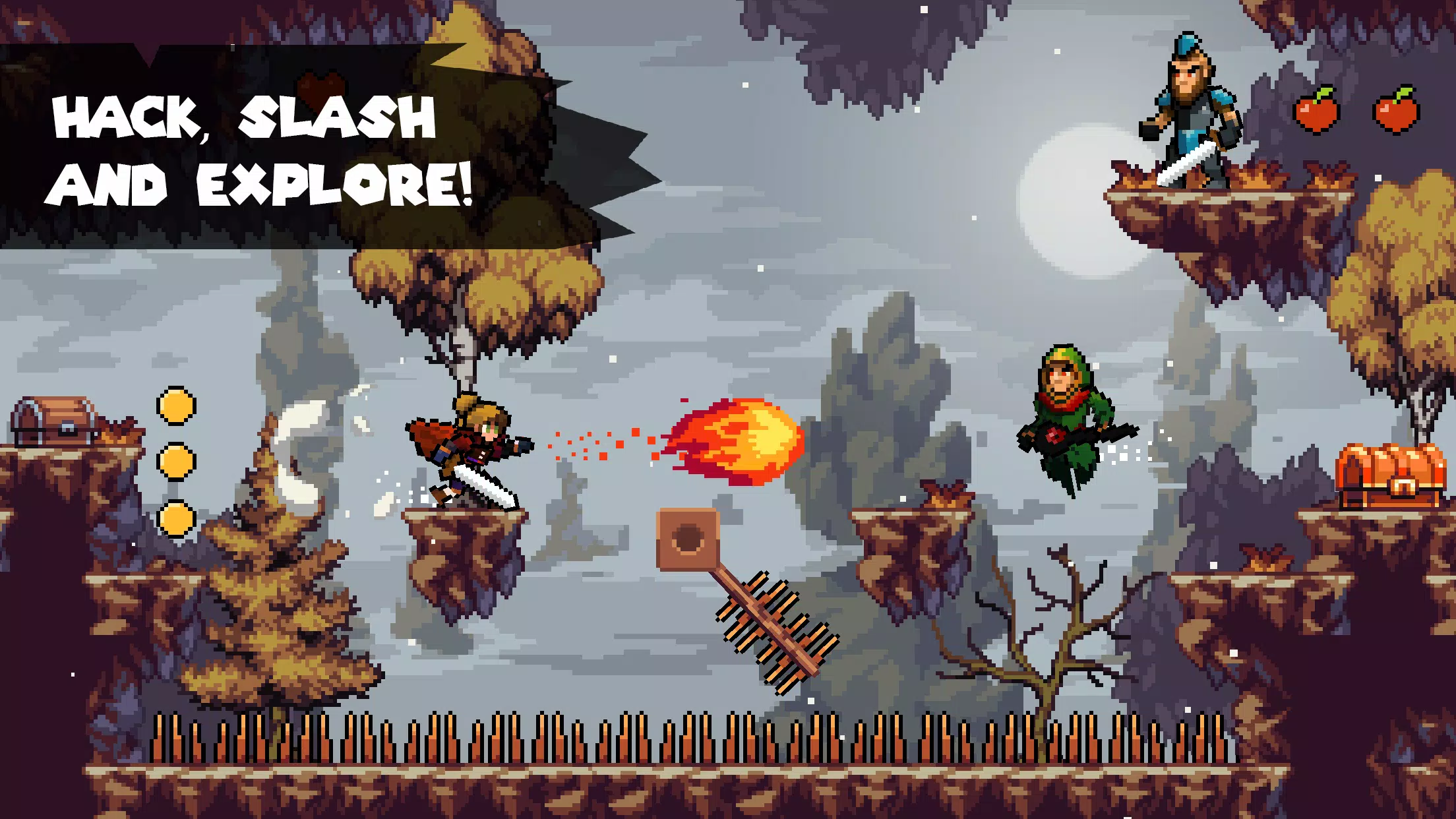 Download Apple Knight: Action Platformer Pro 2.1.2 APK For Android