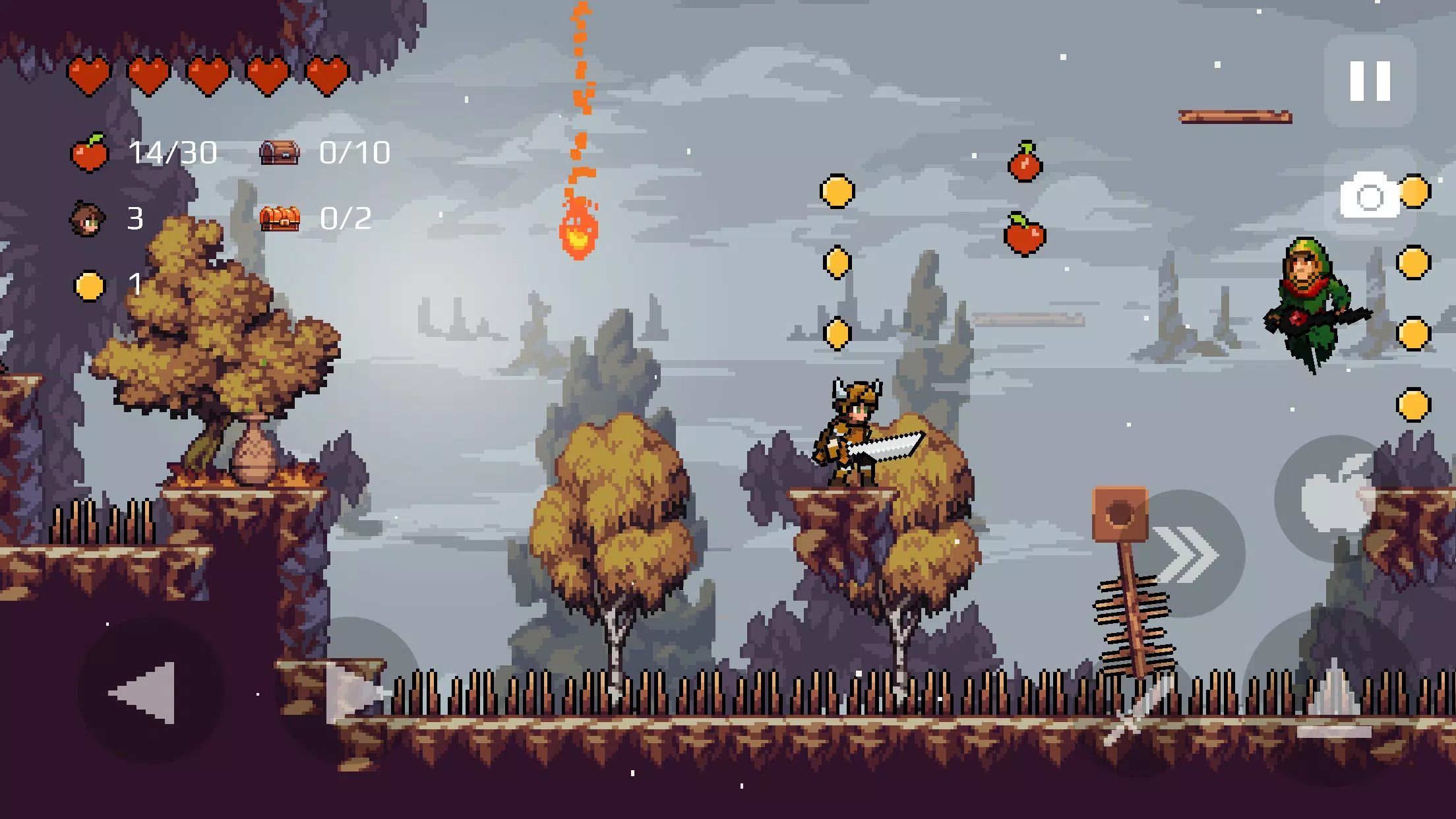 Apple Knight Action Platformer android iOS apk download for free