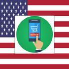 Online Shopping In USA ไอคอน