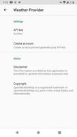 Weather Provider for LineageOS スクリーンショット 1