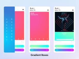 برنامه‌نما Only Boxes For KLWP عکس از صفحه