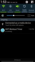 برنامه‌نما HIIT interval training timer عکس از صفحه