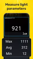 Medidor de luz: Intensidade imagem de tela 2
