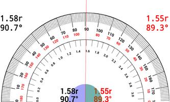 Protractor poster