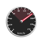 GPS Speedometer Zeichen