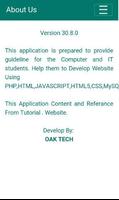 HTML,CSS,PHP,JS Tutorials تصوير الشاشة 2