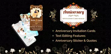 Anniversary Invitation Card