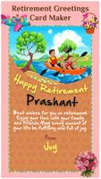 Retirement Greeting Cards Maker Affiche