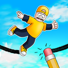 Obby Doodle: Draw and jump icône