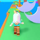 Obby Parkour games: lava mod APK