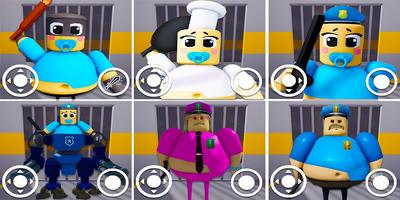 Barry Prison Run Escape obby imagem de tela 2