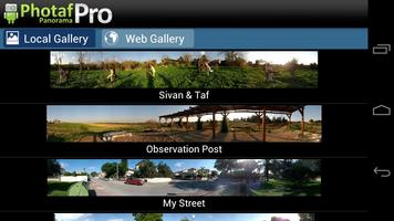 Photaf Panorama Pro اسکرین شاٹ 1