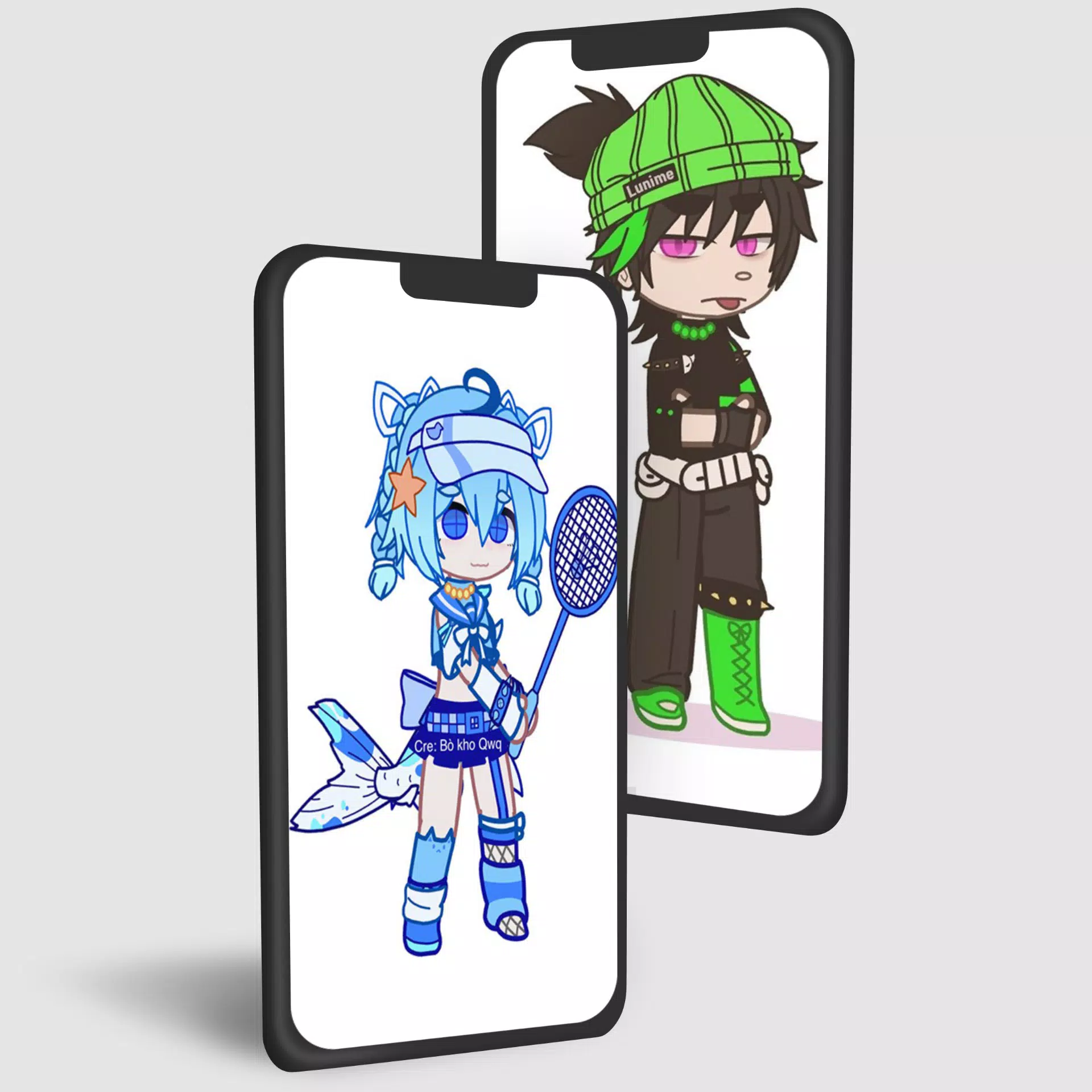 edit your gachalife or gachaclub oc