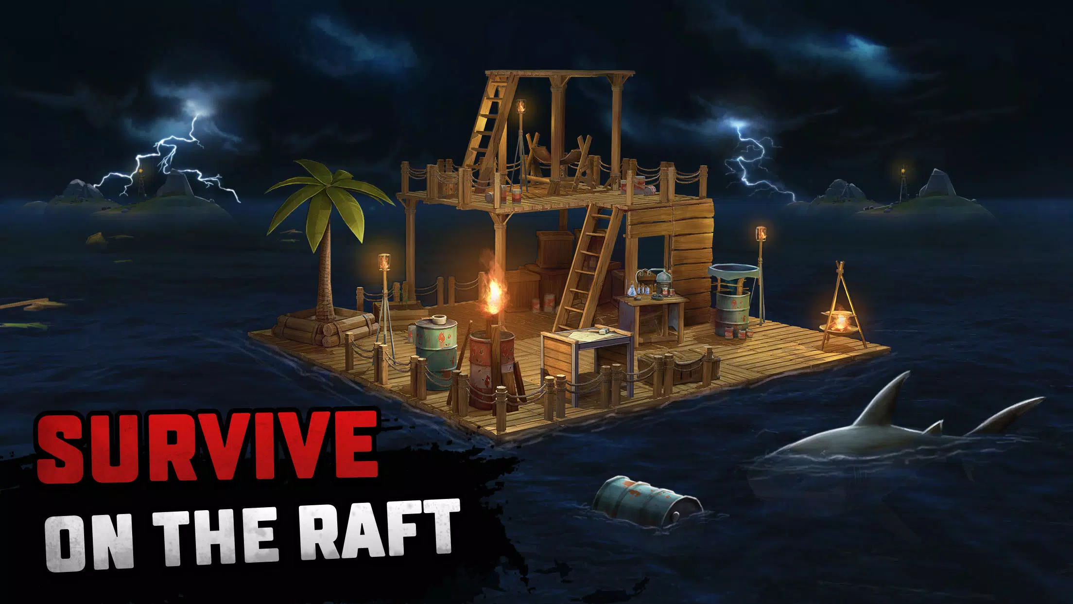 Raft Survival: Multiplayer para Android - Baixe o APK na Uptodown