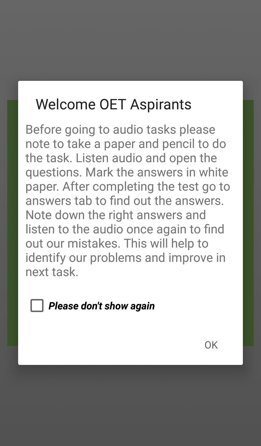 Oet Listening Tests Questions Answers For Android Apk Download Oet Listening Tests Questions Answers For Android Apk Download