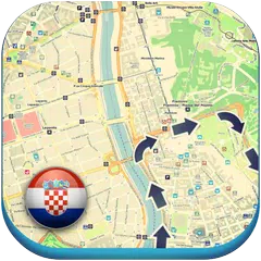 クロアチアオフラインロードマップガイド アプリダウンロード