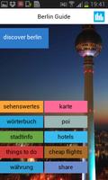 Berlin Offline Carte Guide Affiche