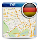 Allemagne Carte Guide Routier icône