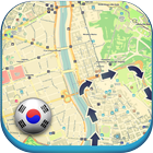 Korea offline Map Weather News icône