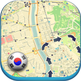 Korea offline Map Weather News icon