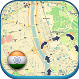 India Offline Map & Weather