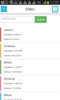 Indonésie Offline Map & Météo capture d'écran 2