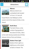 Oahu Hawaii Offline Map Guide Ekran Görüntüsü 3