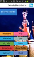 Orlando Offline Carte Guide Affiche
