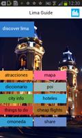 Lima Offline Carte Guide Affiche