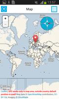 Monde Offline Map Guide Terre capture d'écran 1