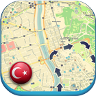Turkey offline Map Guide News icône