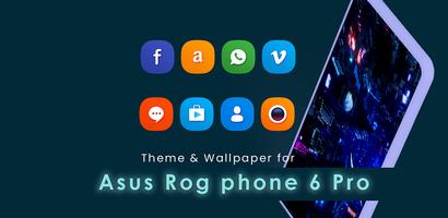 Theme for Asus Rog Phone 6 Pro capture d'écran 1