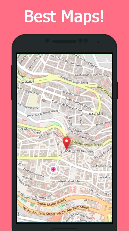 🛰️Offline Maps & Navigation by GPS: Jordan for Android - APK ...