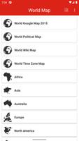 World Offline Map Cartaz