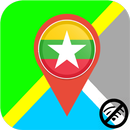 ✅ Myanmar Offline Maps with gps free APK