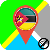 ✅ Mozambique Offline Maps with gps free icon