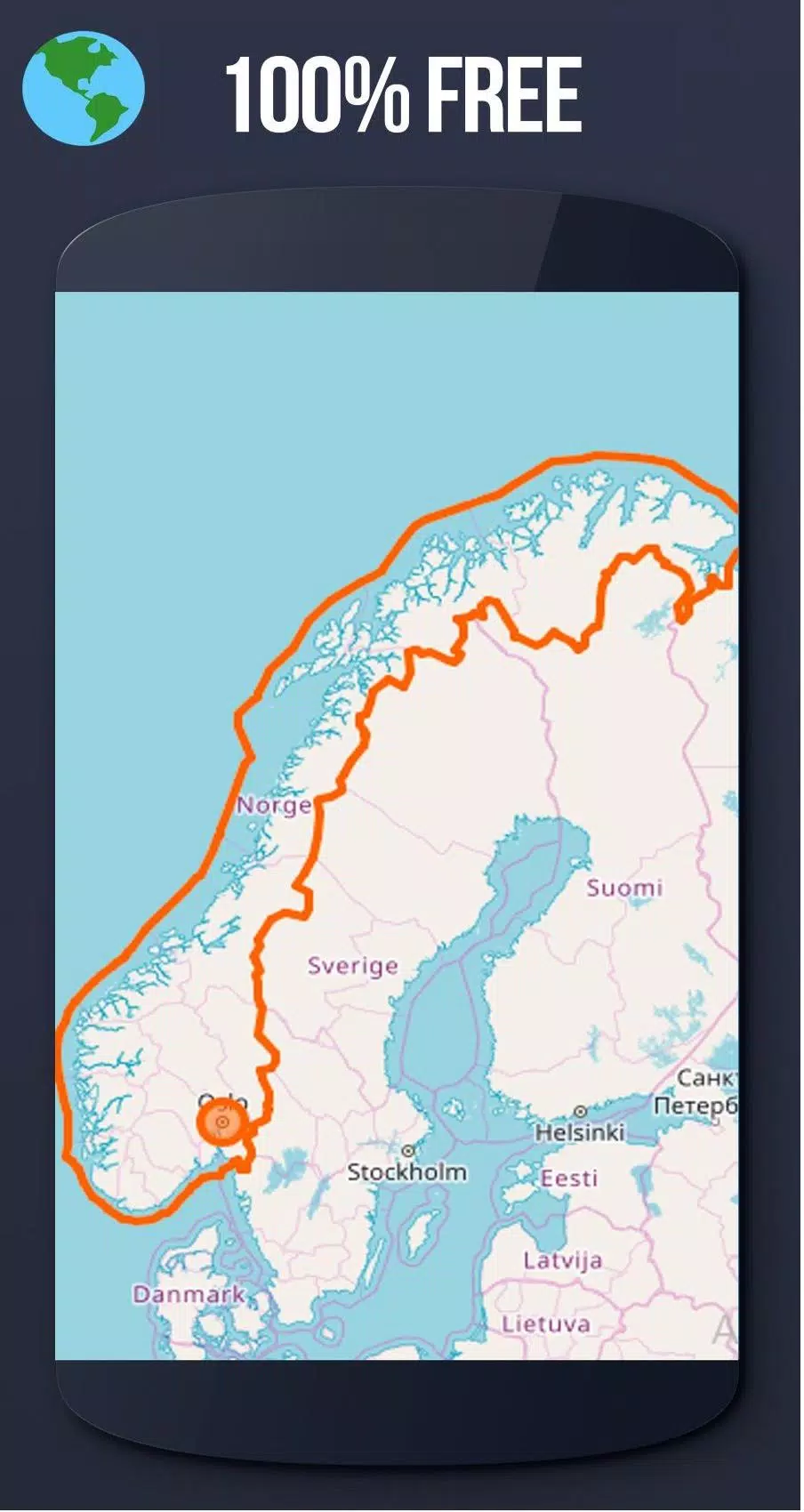 ✓ Norway Offline Maps with gps free APK for Android Download