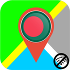 ✅ Bangladesh Offline Maps with gps free icône