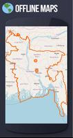 ✅ Bangladesh Offline Maps with gps free capture d'écran 1