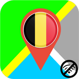 ✅ Belgium Offline Maps with gps free simgesi