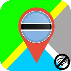 ✅ Botswana Offline Maps with gps free アプリダウンロード