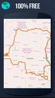 ✅ Congo Democratic Republic Offline Maps. GPS free poster