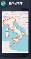 ✅ Italy Offline Maps with gps free poster